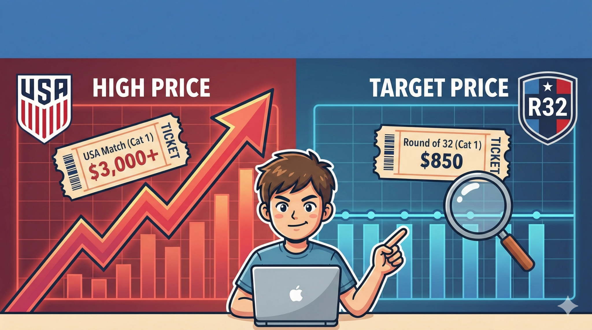W杯2026 リセール大失敗談 購入エリア検討