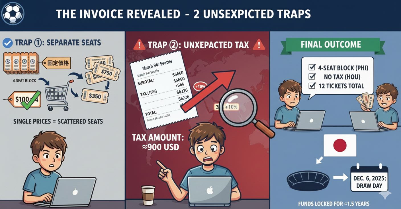 W杯2026 リセール大失敗談 まさかの結末