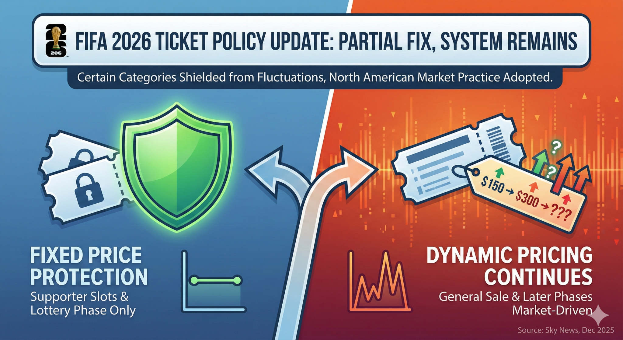 W杯2026 FIFAチケット方針修正の解説