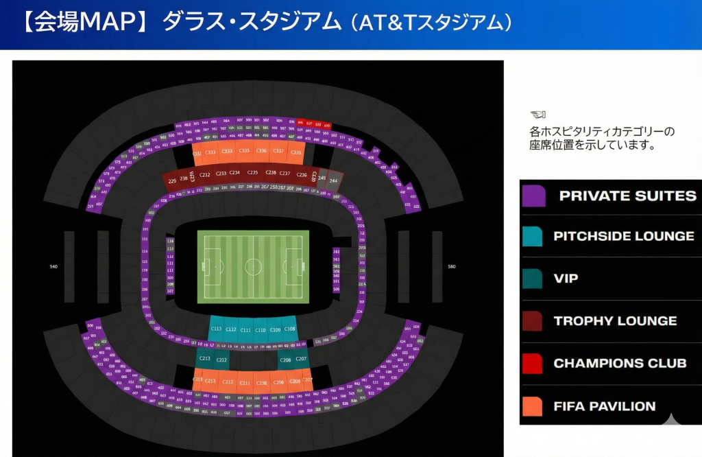 Visa Infiniteカードと2026年W杯チケット特典のイメージ