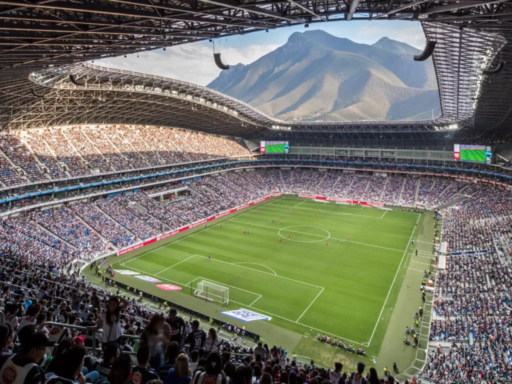 モンテレイ・エスタディオBBVAの外観